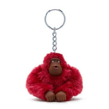 Akcesoria Kipling Sven Small Monkey Keychain Bordowe | PL 1197VR